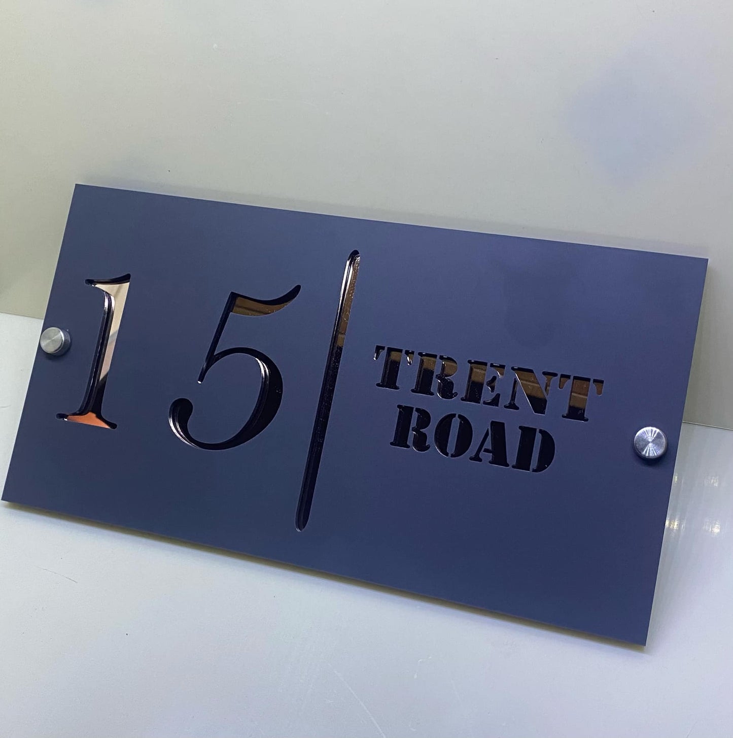 Narrow House Sign